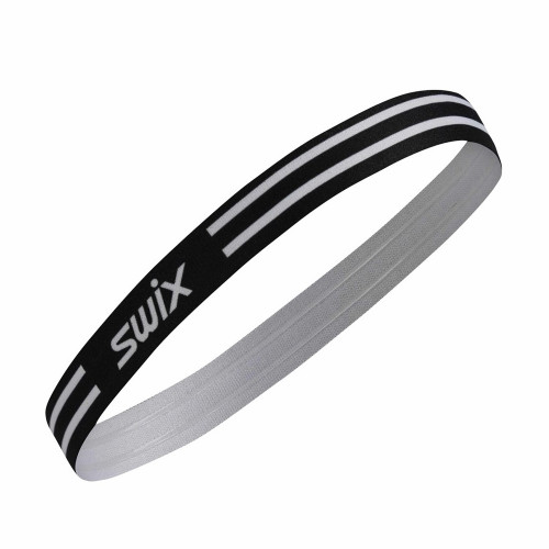 Swix Vantage Elastic Hairbands 2pk - black/bright white