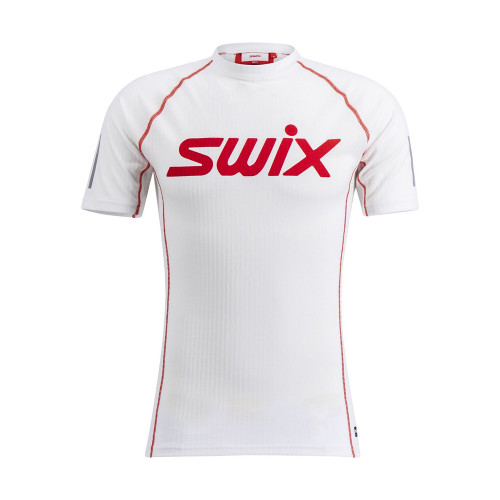 Swix Roadline RaceX Short Sleeve - bright white