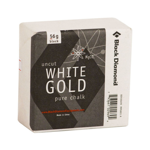 Black Diamond Solid White Gold Block 56g