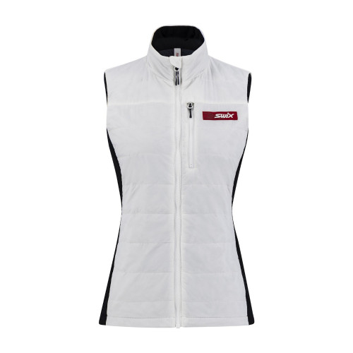 Swix Surmount Primaloft Vest Women - bright white