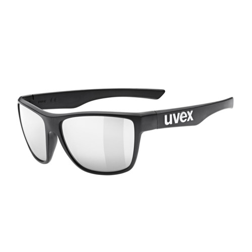 Uvex LGL 41 - black mat/mirror silver