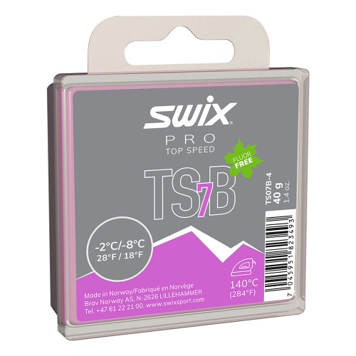 Swix TS7 Black, -2°C/-8°C, 40g