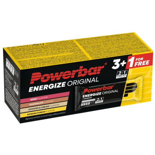 Powerbar Engergize Original Multiflavour 3+1