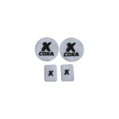 Coxa Velcro Stickers 2 L and 2 S Pack