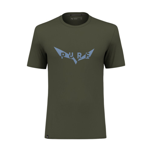 Salewa Pure Eagle Dry T-Shirt - dark olive