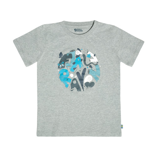 Fjällräven Kids Forest Findings T-Shirt - grey melange