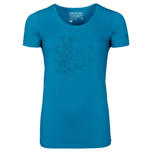 Ortovox 120 Cool Tec Sweet Alison Shirt Women - heritage blue