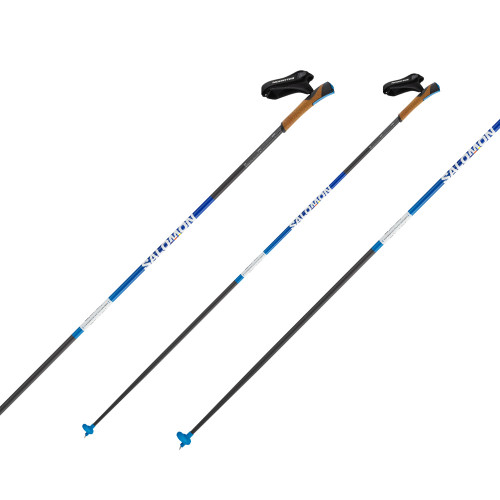 Salomon S/Lab Carbon Click Kit Poles - race blue