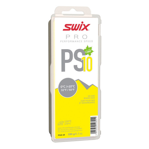 Swix PS10 Yellow, 0°C/+10°C, 180g