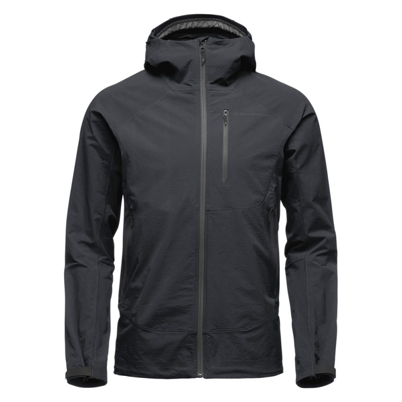 black diamond shell jacket