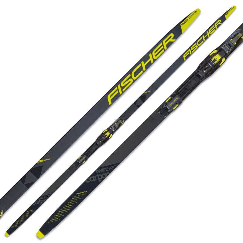 Fischer Twin Skin Carbon IFP Classic Skis CrossCountry Skiing Skis Skiing