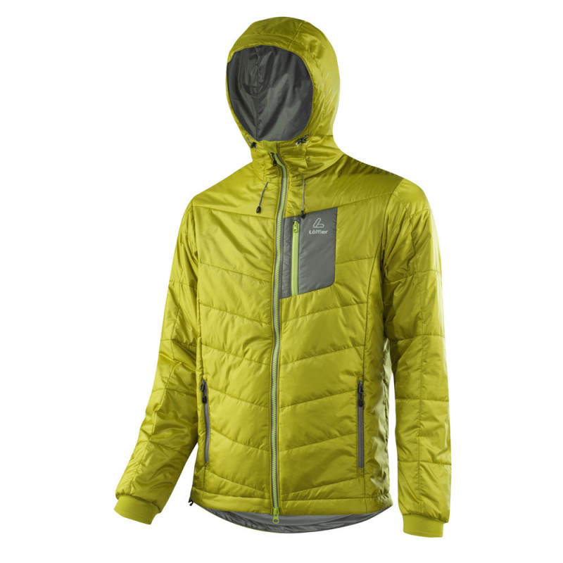 hooded primaloft jacket