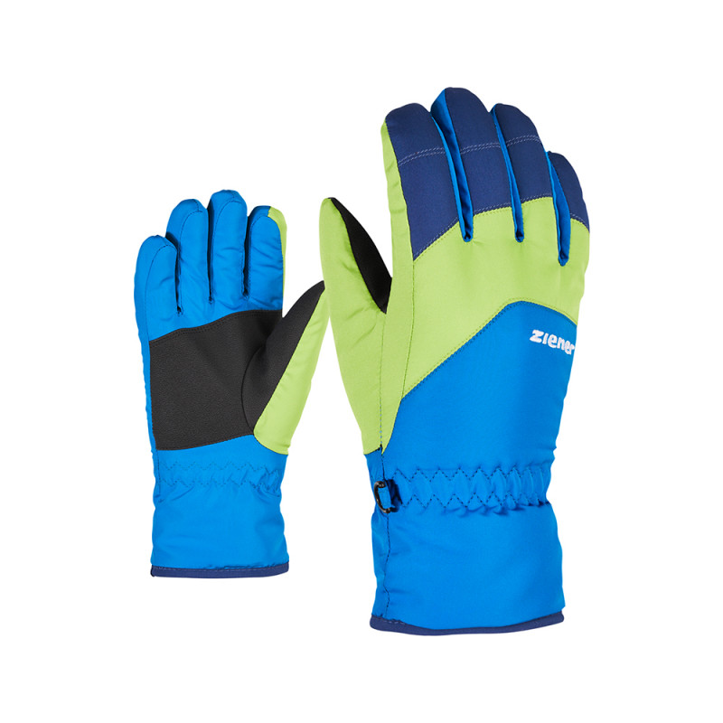 Ziener Children Alpine Ski Gloves Glove Lando Glove Blue Red 
