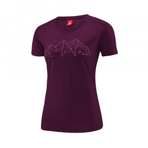 Löffler Printshirt Merino Tencel Women