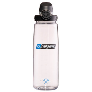 Nalgene OTF Bottel 0.65l - clear/bl