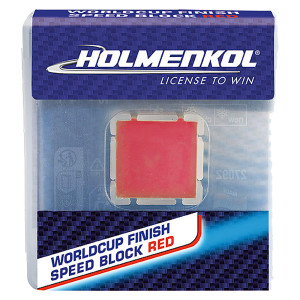 Holmenkol WC Finish Speed Block Red 10g