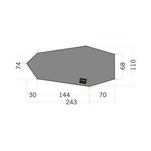 Tatonka Floor Sheet LT Kyrkja