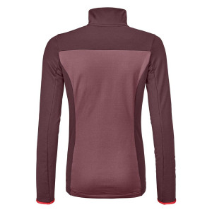 Ortovox Fleece Light Zip Neck Women