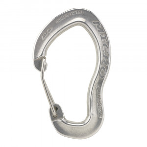 AustriAlpin Micro Alu Wire Carabiner polished